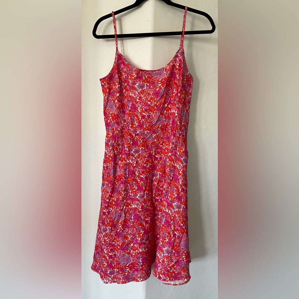 Tuckernuck Red Pink Sleeveless Mini Sundress